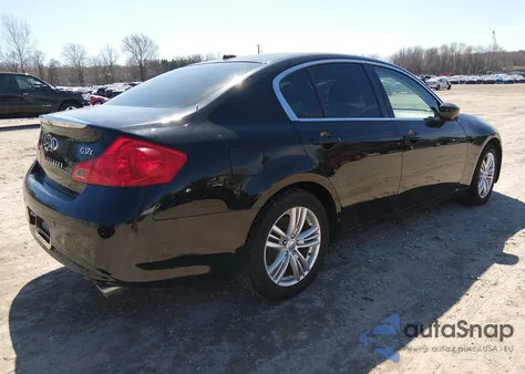 2010 Infiniti G37X from USA, damaged, VIN JN1CV6AR8AM250890